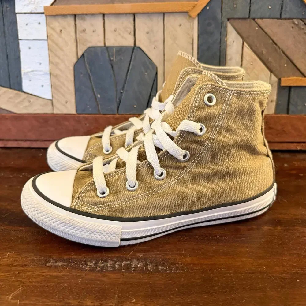 Converse Chuck Taylor All Star High Top Sneakers Toad/Burnt Honey Youth 1‎